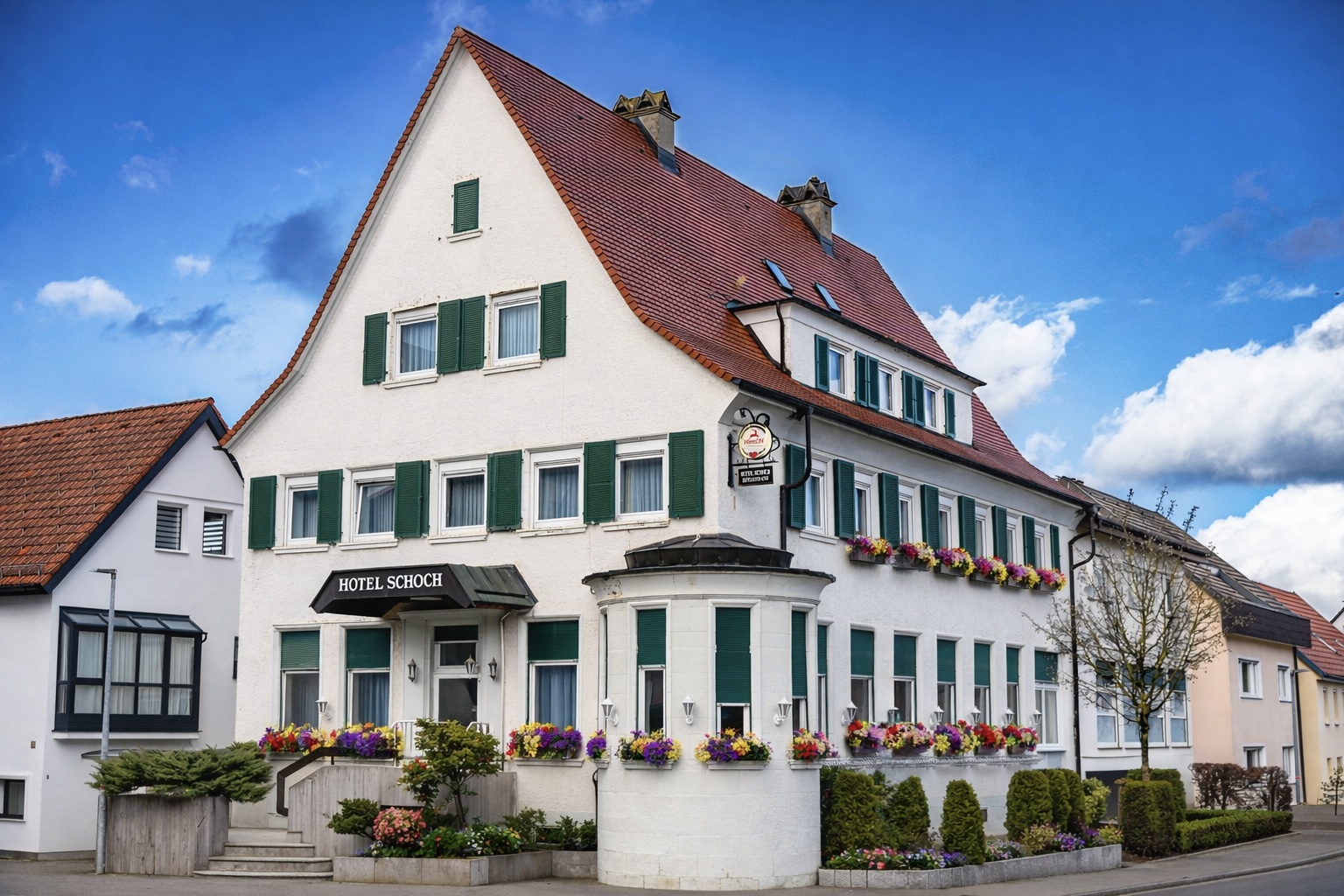 Hotel Schoch Außenansicht Trossingen